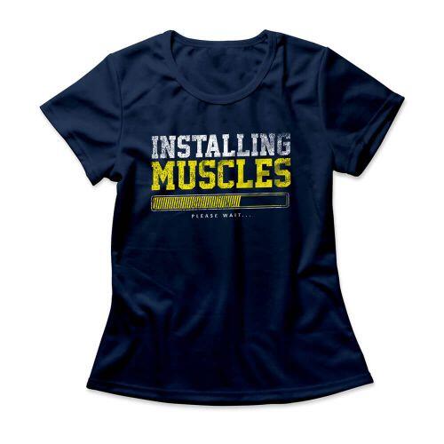 Camiseta Feminina Installing Muscles