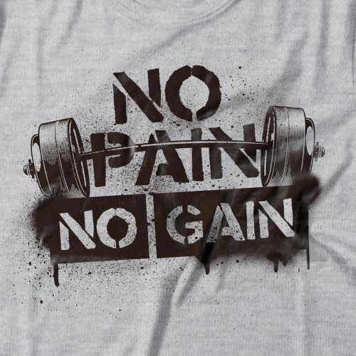 Camiseta Feminina No Pain No Gain