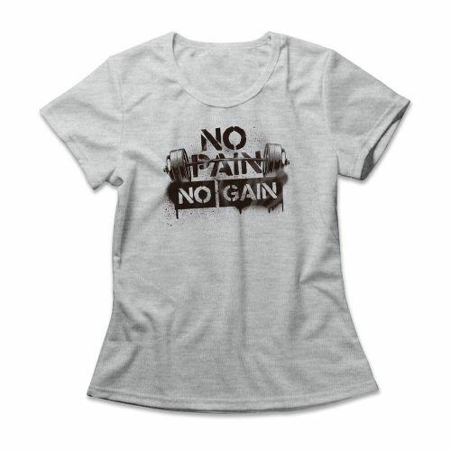 Camiseta Feminina No Pain No Gain