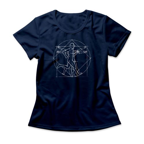 Camiseta Feminina Vitruvian Runner