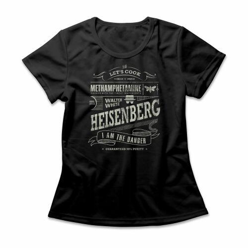 Camiseta Feminina Heisenberg Label