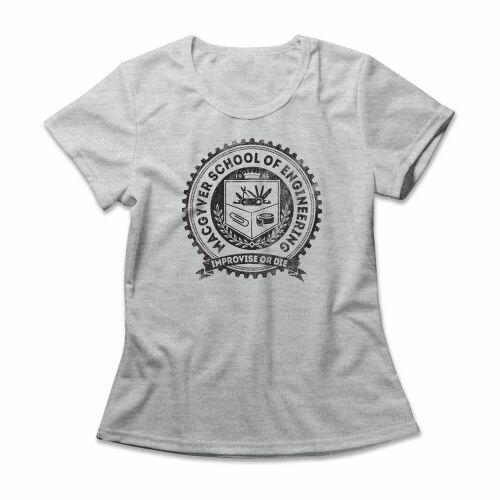 Camiseta Feminina Macgyver School