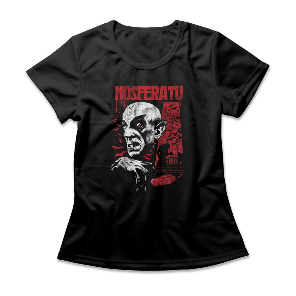 Camiseta Feminina Nosferatu