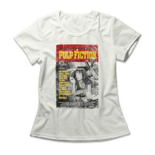 Camiseta Feminina Pulp Fiction Poster
