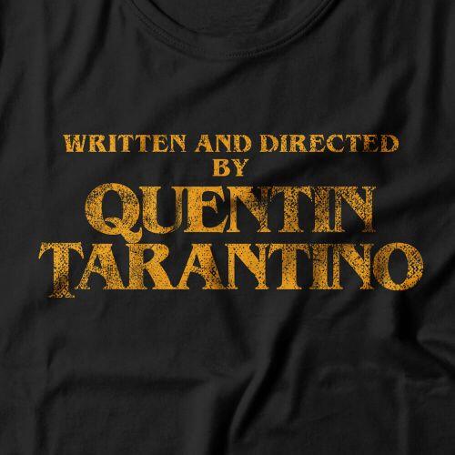 Camiseta Feminina Written And Directed By Quentin Tarantino
