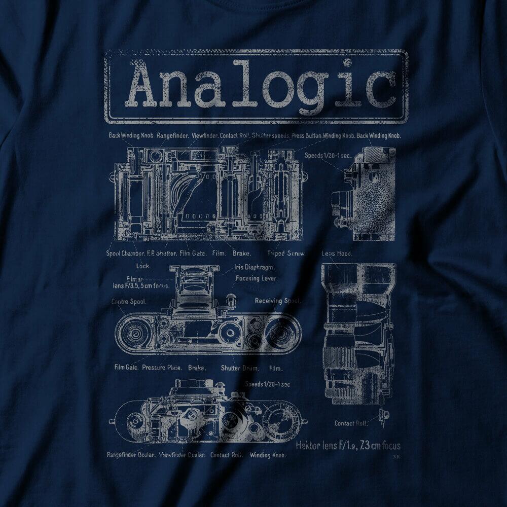 Camiseta Feminina Analog Camera