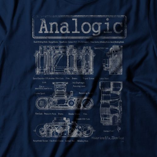 Camiseta Feminina Analog Camera