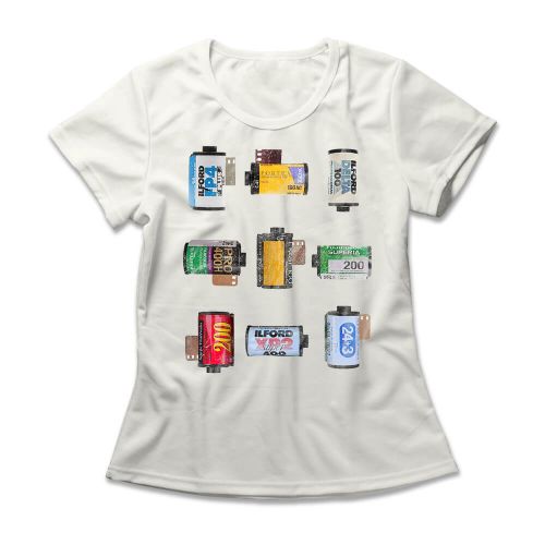 Camiseta Feminina Filmes 35mm