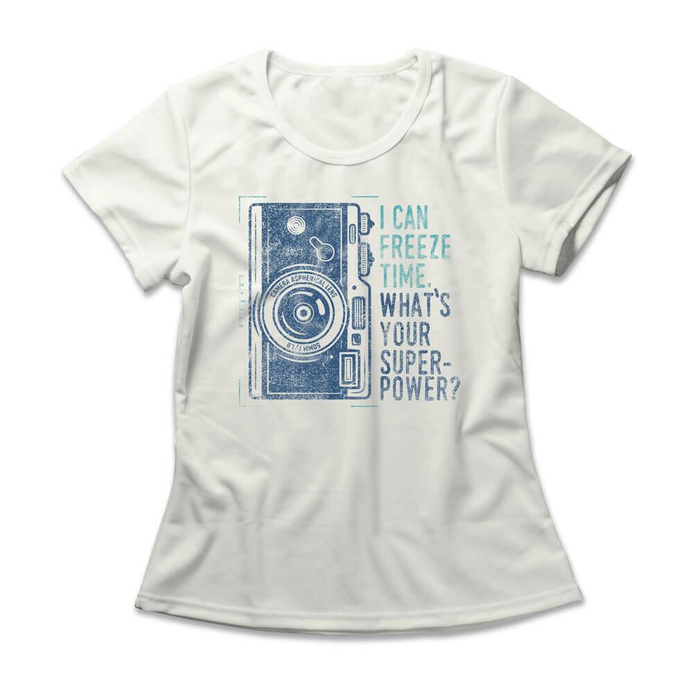 Camiseta Feminina Freeze Time