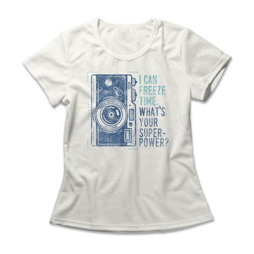 Camiseta Feminina Freeze Time