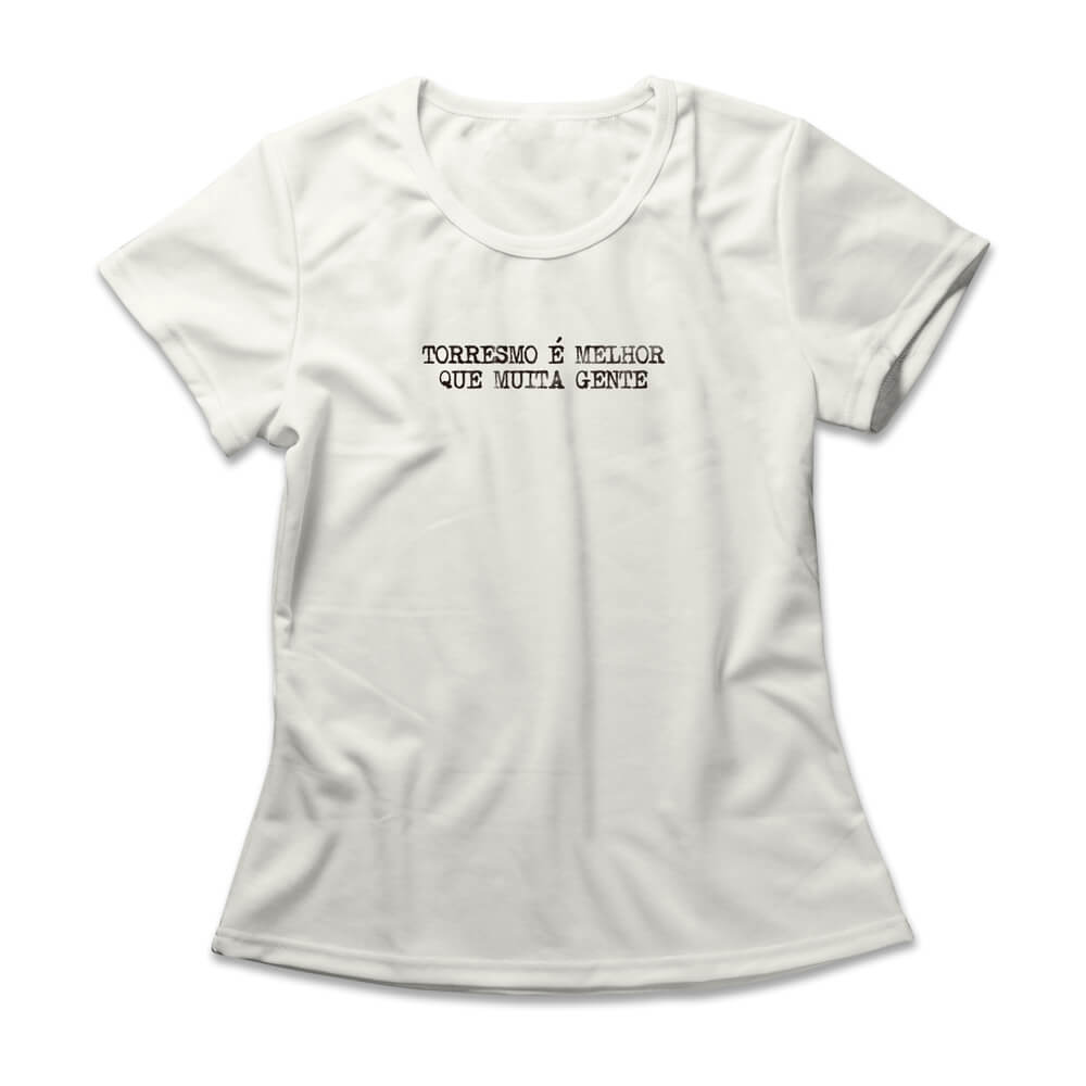 Camiseta Feminina Torresmo É Melhor Que Muita Gente