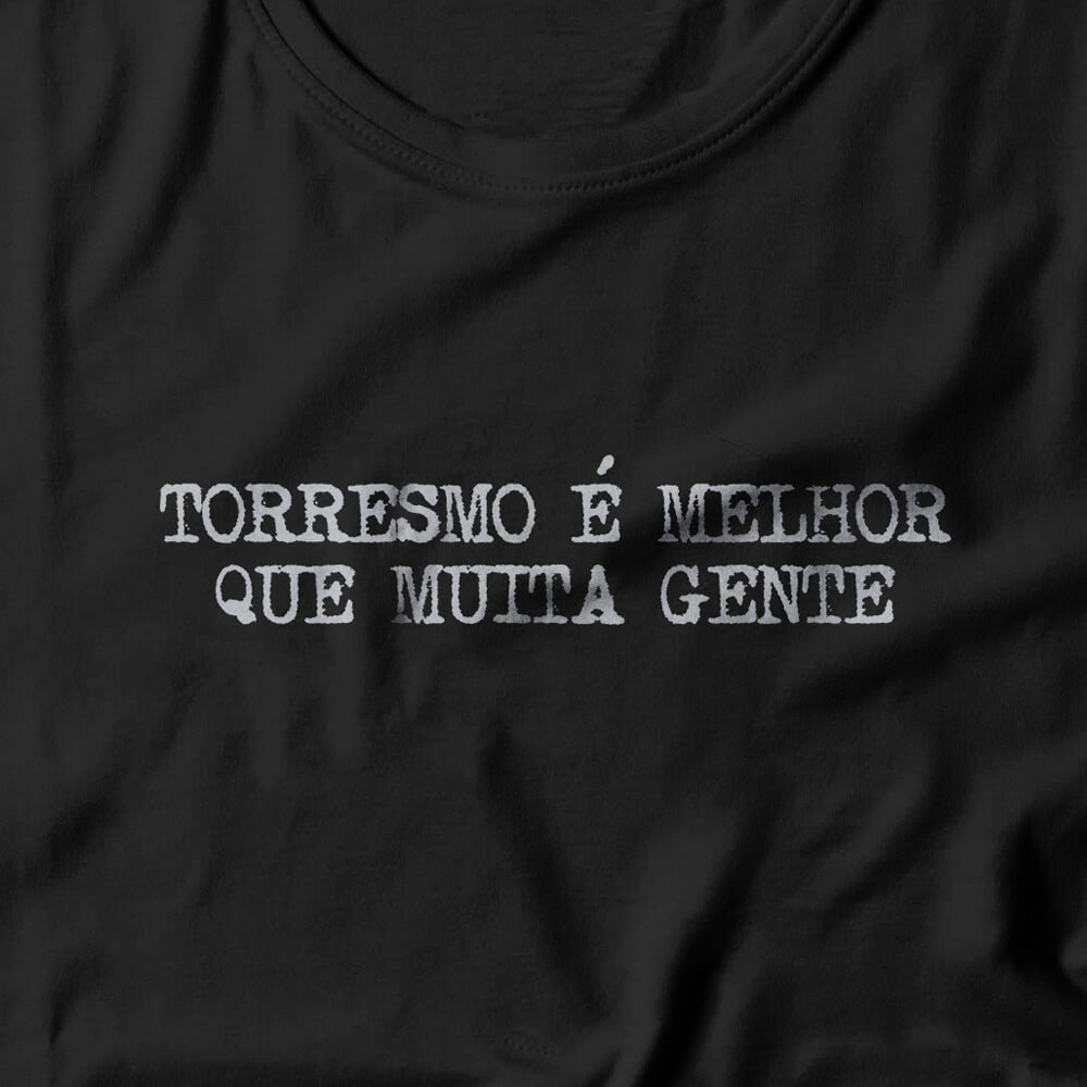 Camiseta Feminina Torresmo É Melhor Que Muita Gente