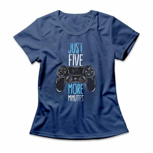 Camiseta Feminina Five More Minutes