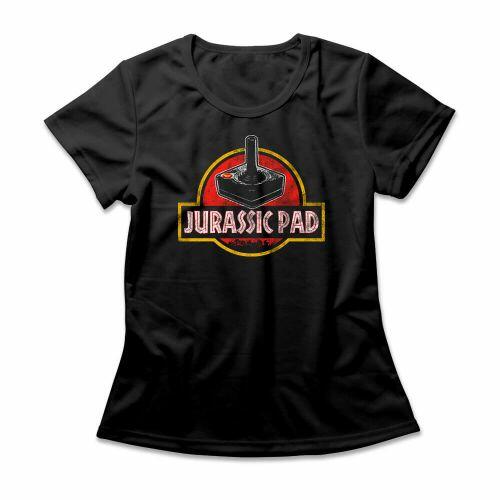 Camiseta Feminina Jurassic Pad