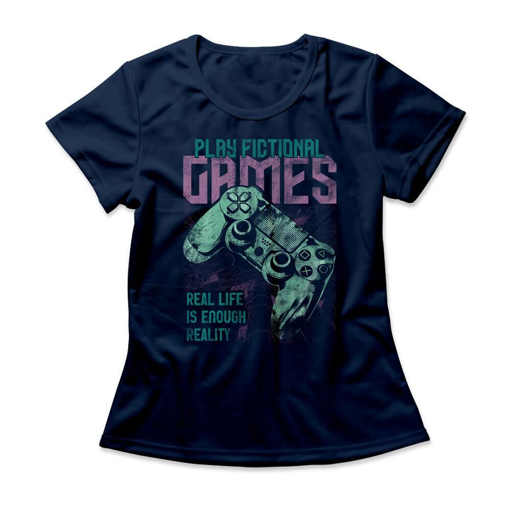 Camiseta Feminina Play Fictional Games