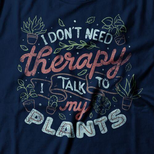 Camiseta Feminina I Talk To My Plants