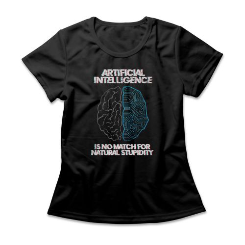 Camiseta Feminina Artificial Intelligence
