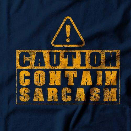 Camiseta Feminina Contain Sarcasm