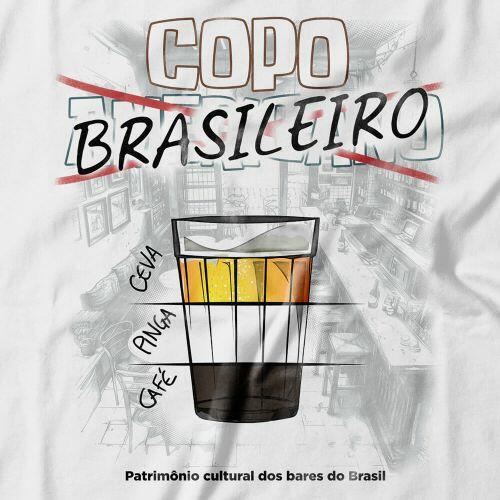 Camiseta Feminina Copo Americano