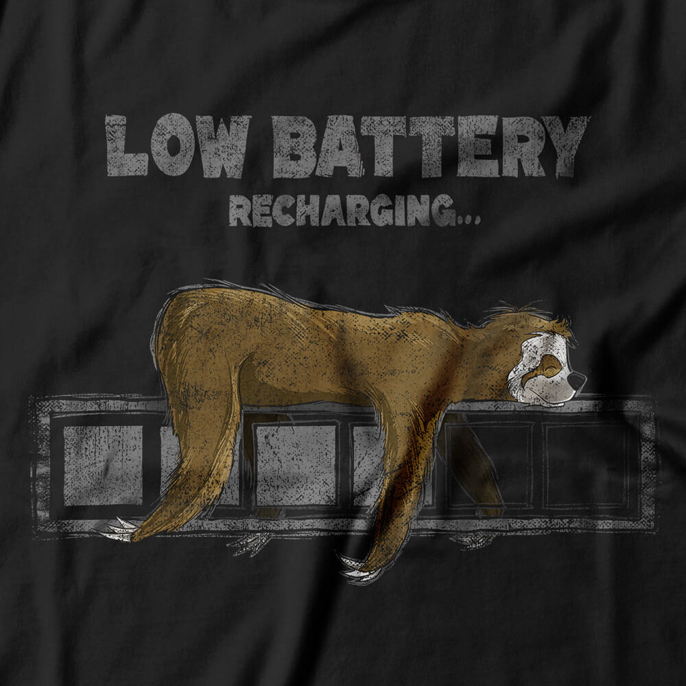 Camiseta Feminina Low Battery