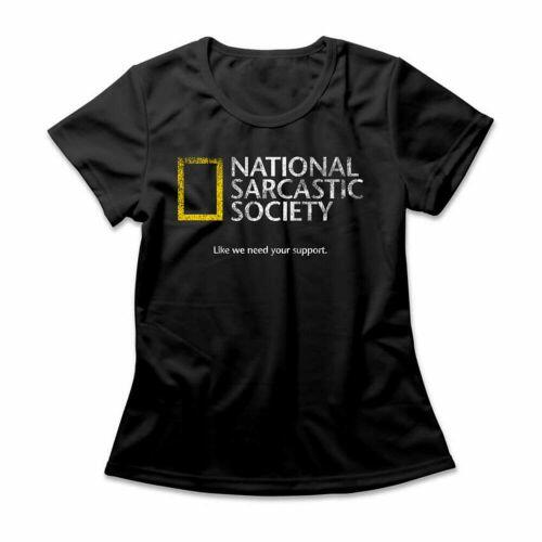 Camiseta Feminina Sarcastic Society