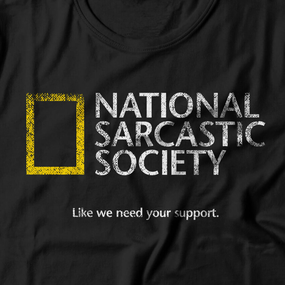 Camiseta Feminina Sarcastic Society