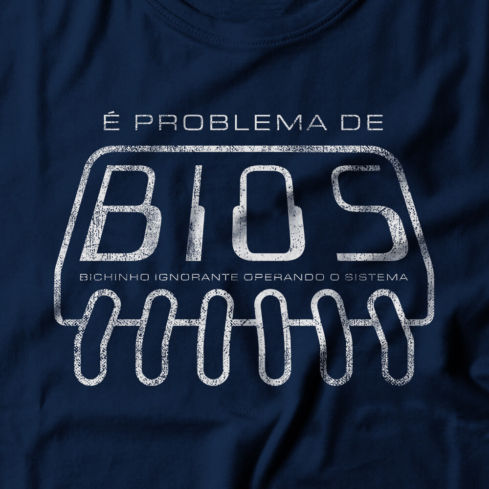 Camiseta Feminina Problema de BIOS