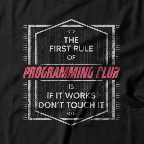 Camiseta Feminina Programming Club
