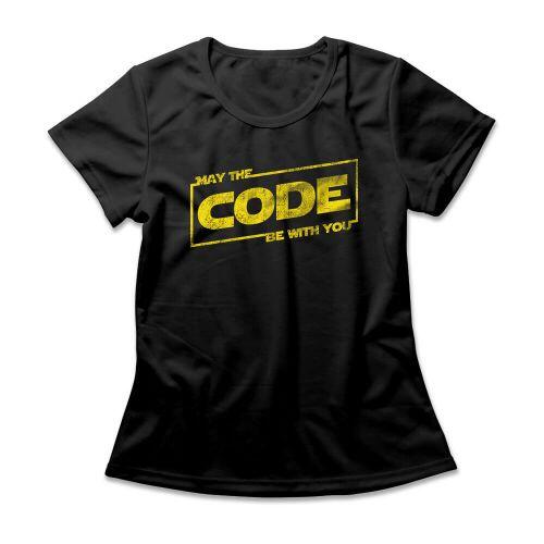 Camiseta Feminina Code Be With You