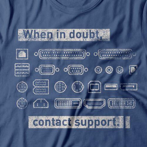 Camiseta Feminina Computer Ports