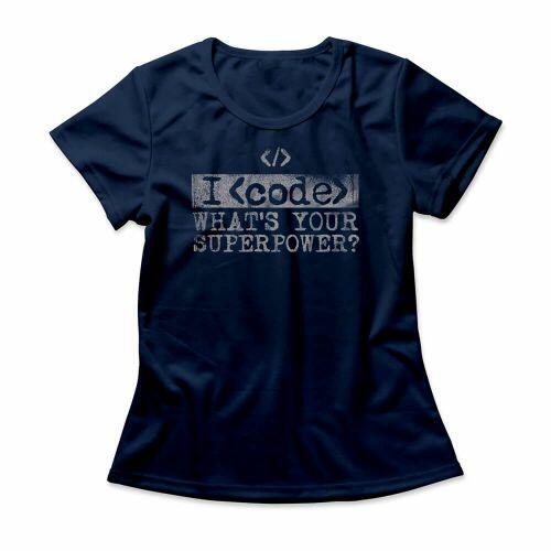 Camiseta Feminina I Code