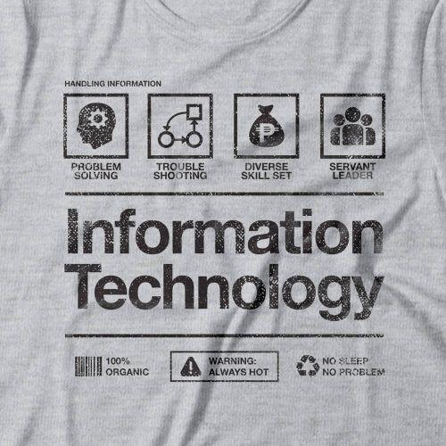 Camiseta Feminina Information Technology