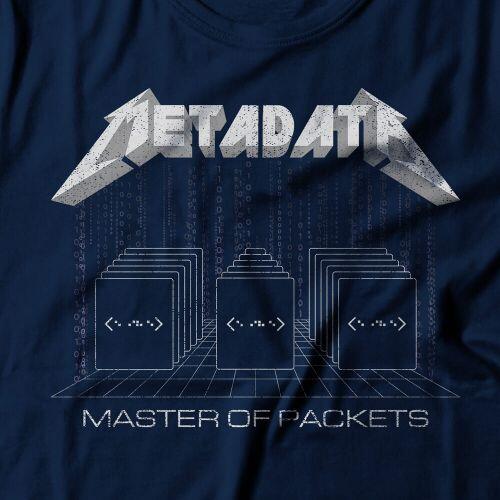 Camiseta Feminina Metadata