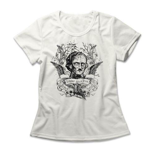 Camiseta Feminina Edgar Allan Poe