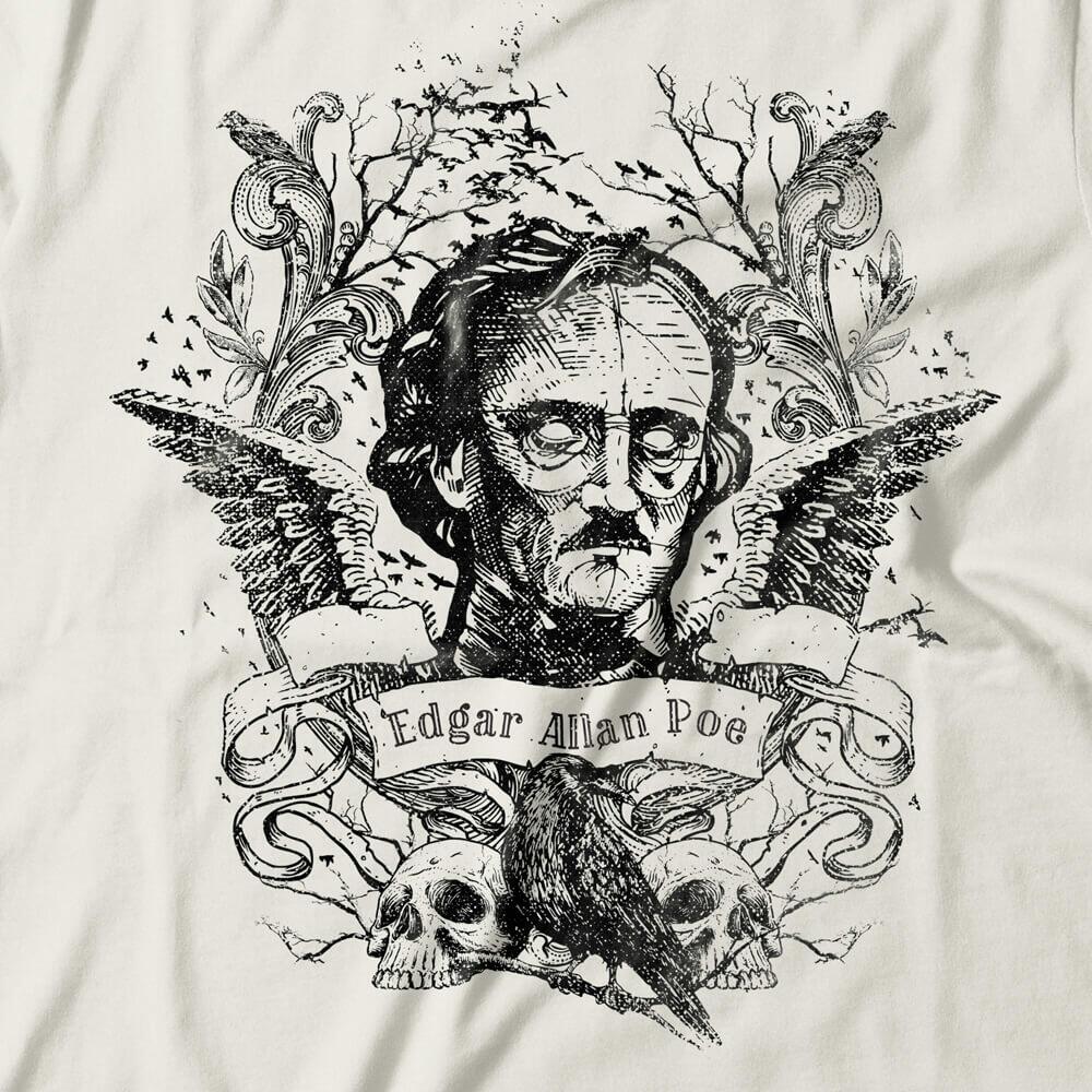 Camiseta Feminina Edgar Allan Poe