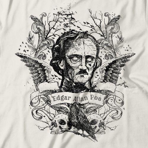 Camiseta Feminina Edgar Allan Poe