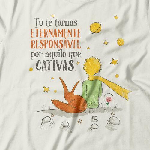 Camiseta Feminina O Pequeno Pr�ncipe