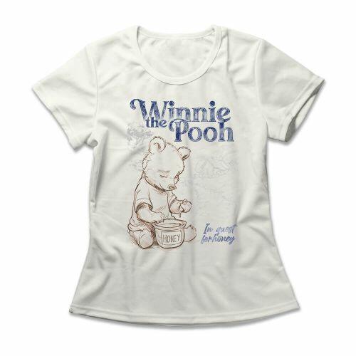Camiseta Feminina Ursinho Pooh