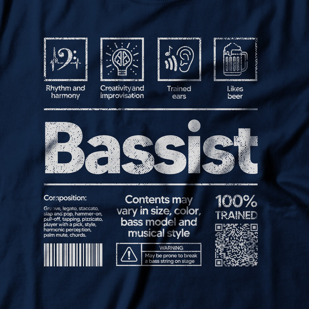 Camiseta Feminina Bassist