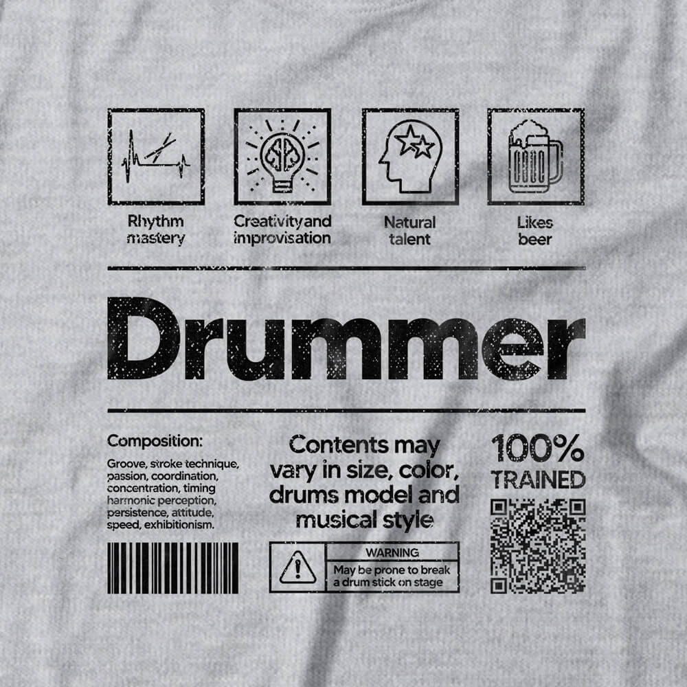 Camiseta Feminina Drummer