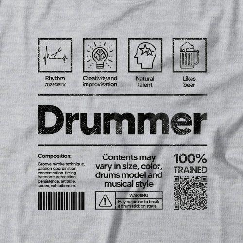 Camiseta Feminina Drummer