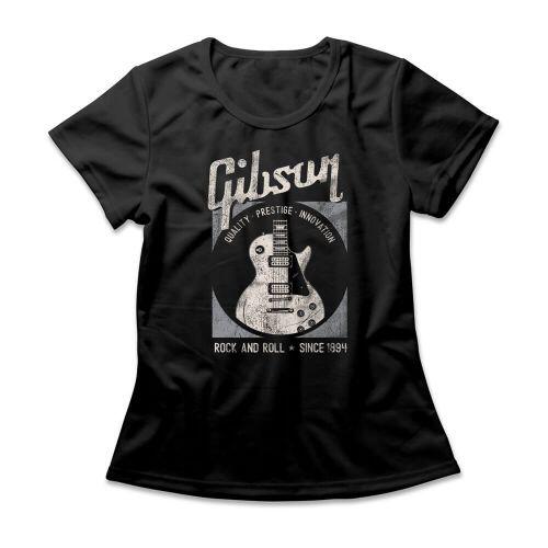 Camiseta Feminina Gibson Musical Instruments
