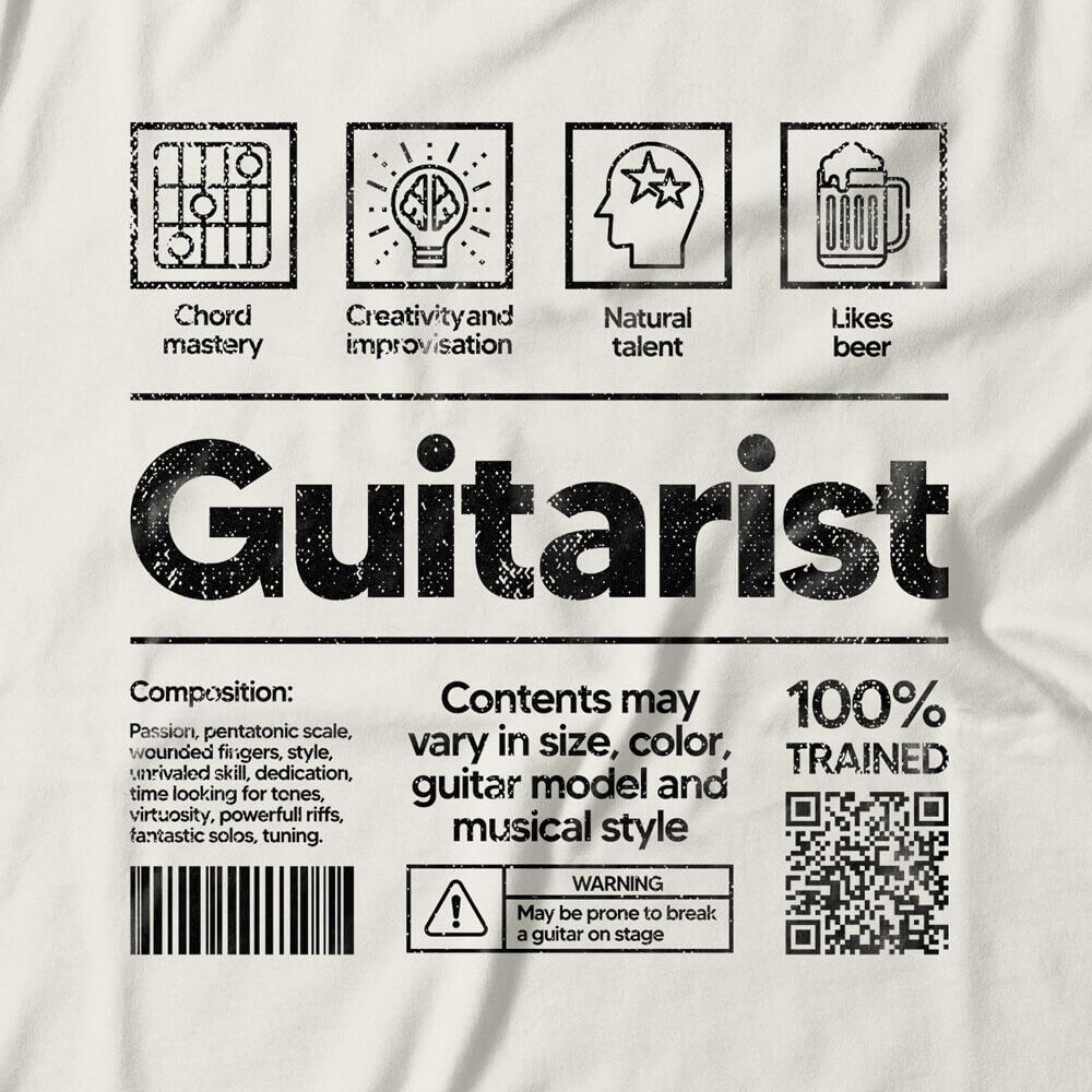 Camiseta Feminina Guitarist