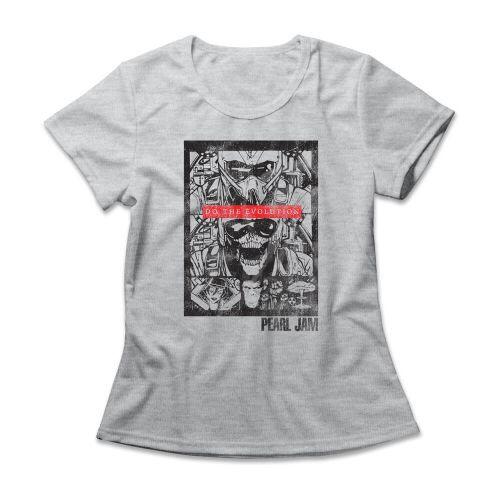 Camiseta Feminina Pearl Jam Do The Evolution