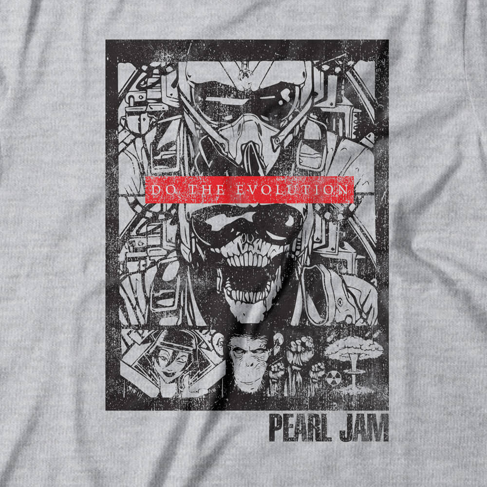 Camiseta Feminina Pearl Jam Do The Evolution