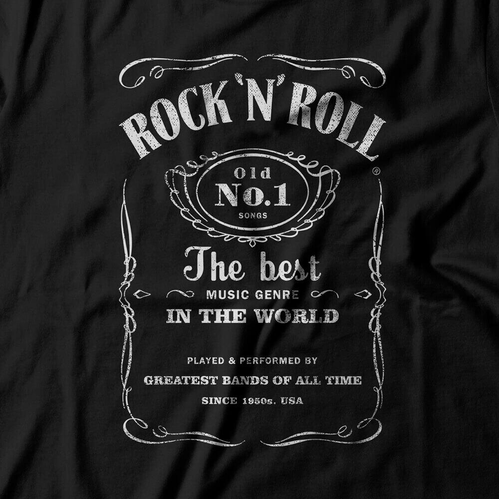 Camiseta Feminina Rock 'N' Roll Label