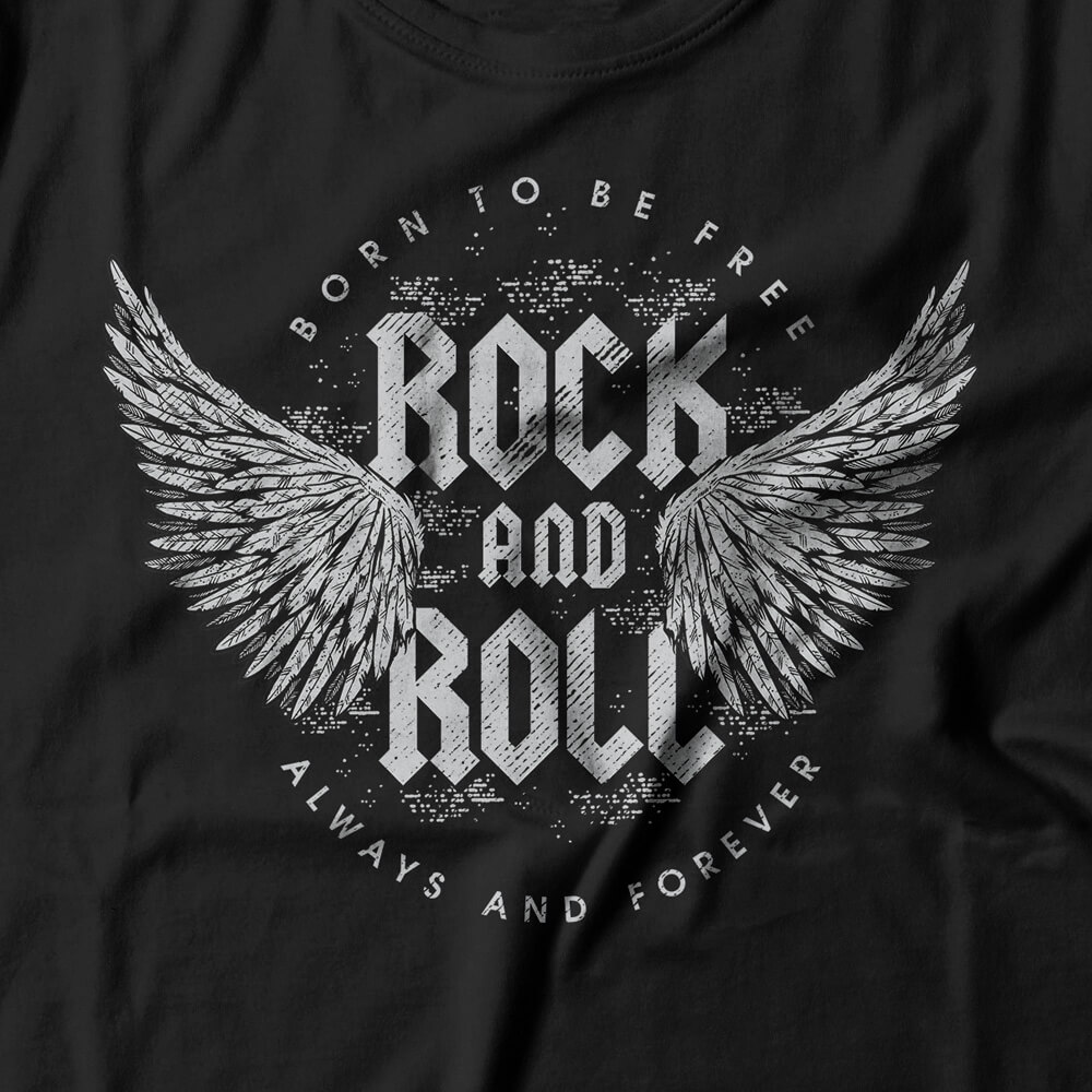 Camiseta Feminina Rock And Roll