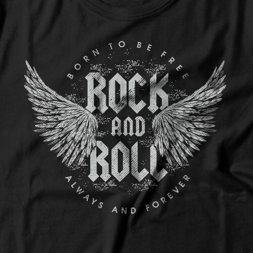 Camiseta Feminina Rock And Roll