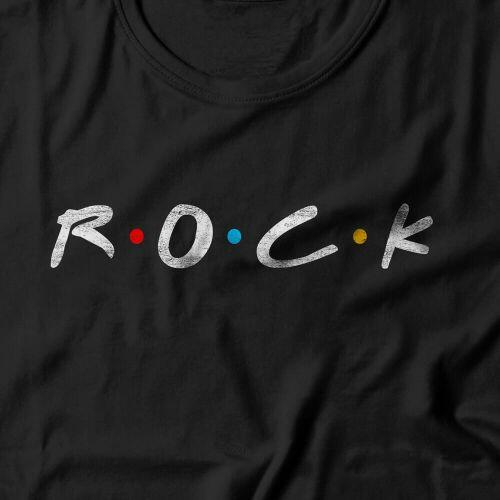 Camiseta Feminina Rock Friends