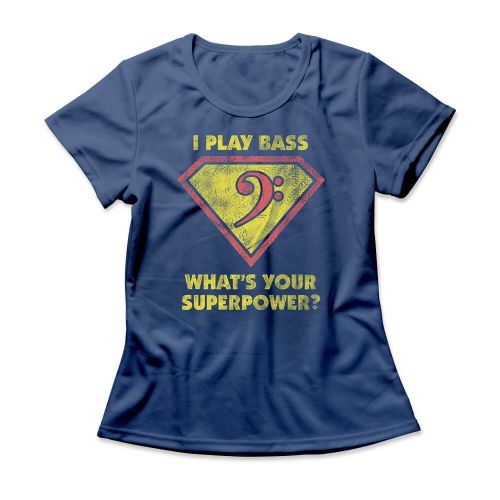 Camiseta Feminina Super Bass
